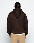 Double Zip Hoodie Terra
