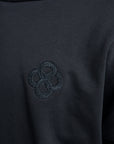 Ouro Heavyweight Black Hoodie