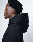 Ouro Heavyweight Black Hoodie