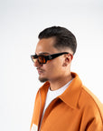 OURO Sunglasses - Black/Orange
