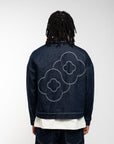 Midnight Bloom Denim Jacket - Japanese Denim