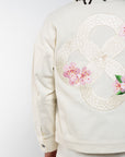 Ouro Blossom Denim Jacket - Petal Beige