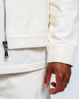 Ouro Blossom Denim Jacket - Petal Beige
