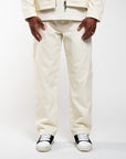 Monogram Denim Jeans - Petal Beige