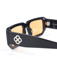 OURO Sunglasses - Black/Orange