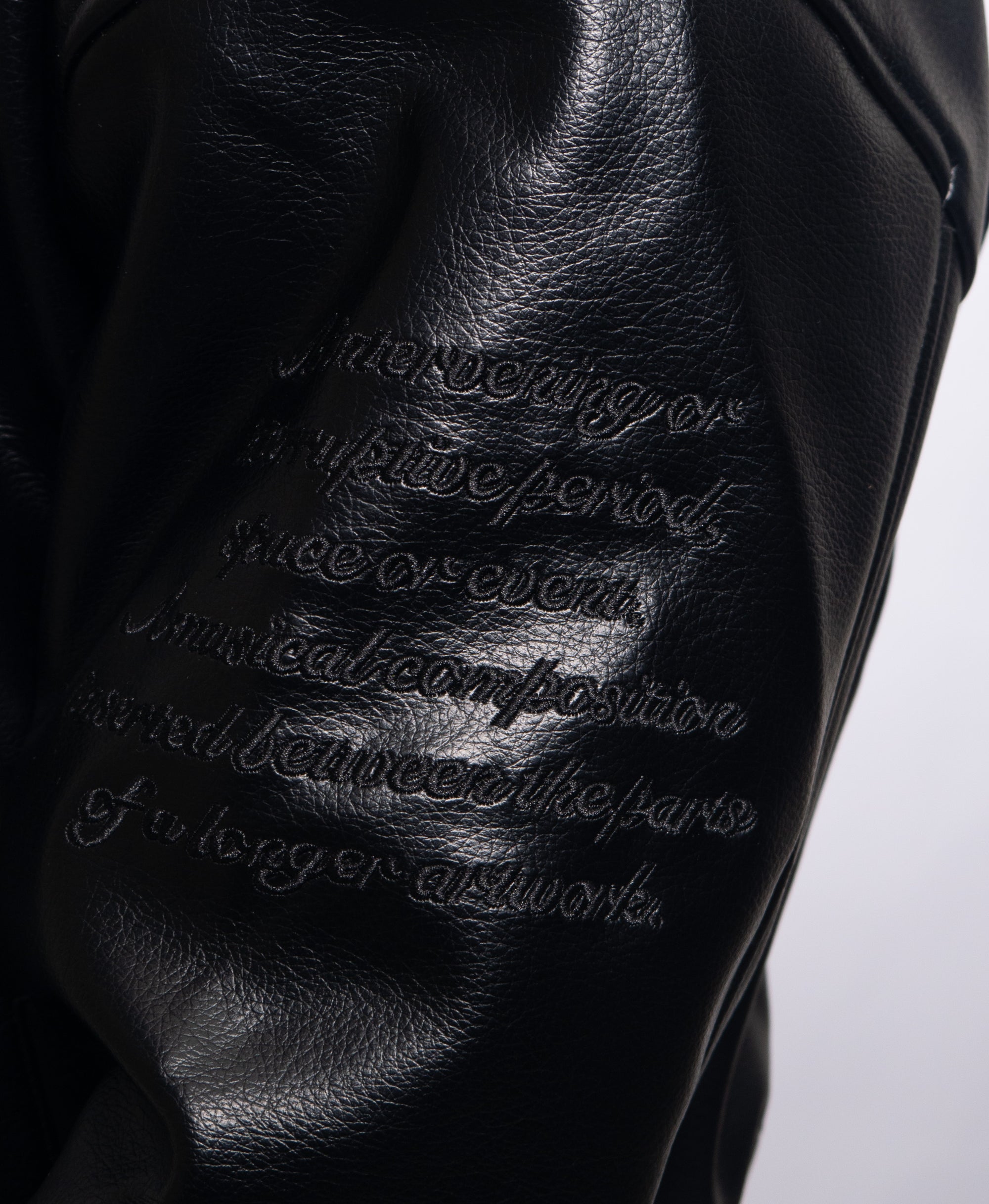 Brotherhood Leather Jacket V2 Onyx black