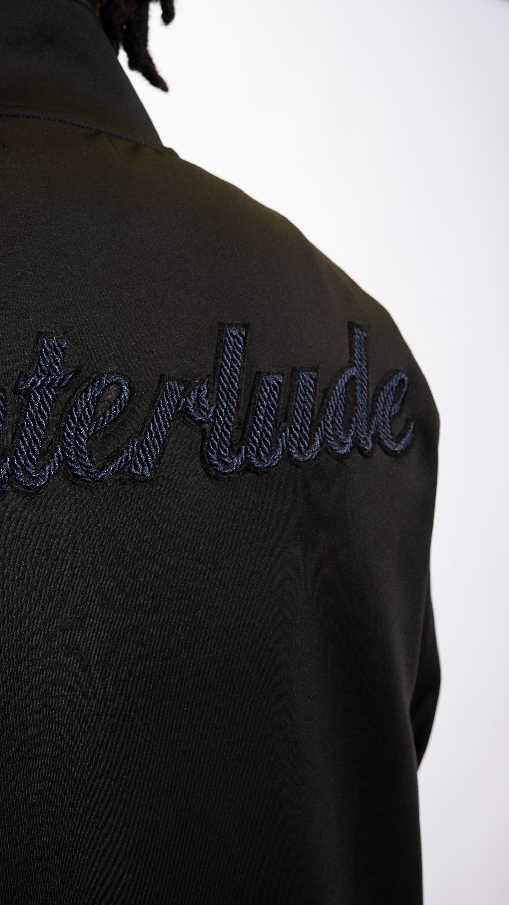 Interlude Rope Track Jacket Onyx black