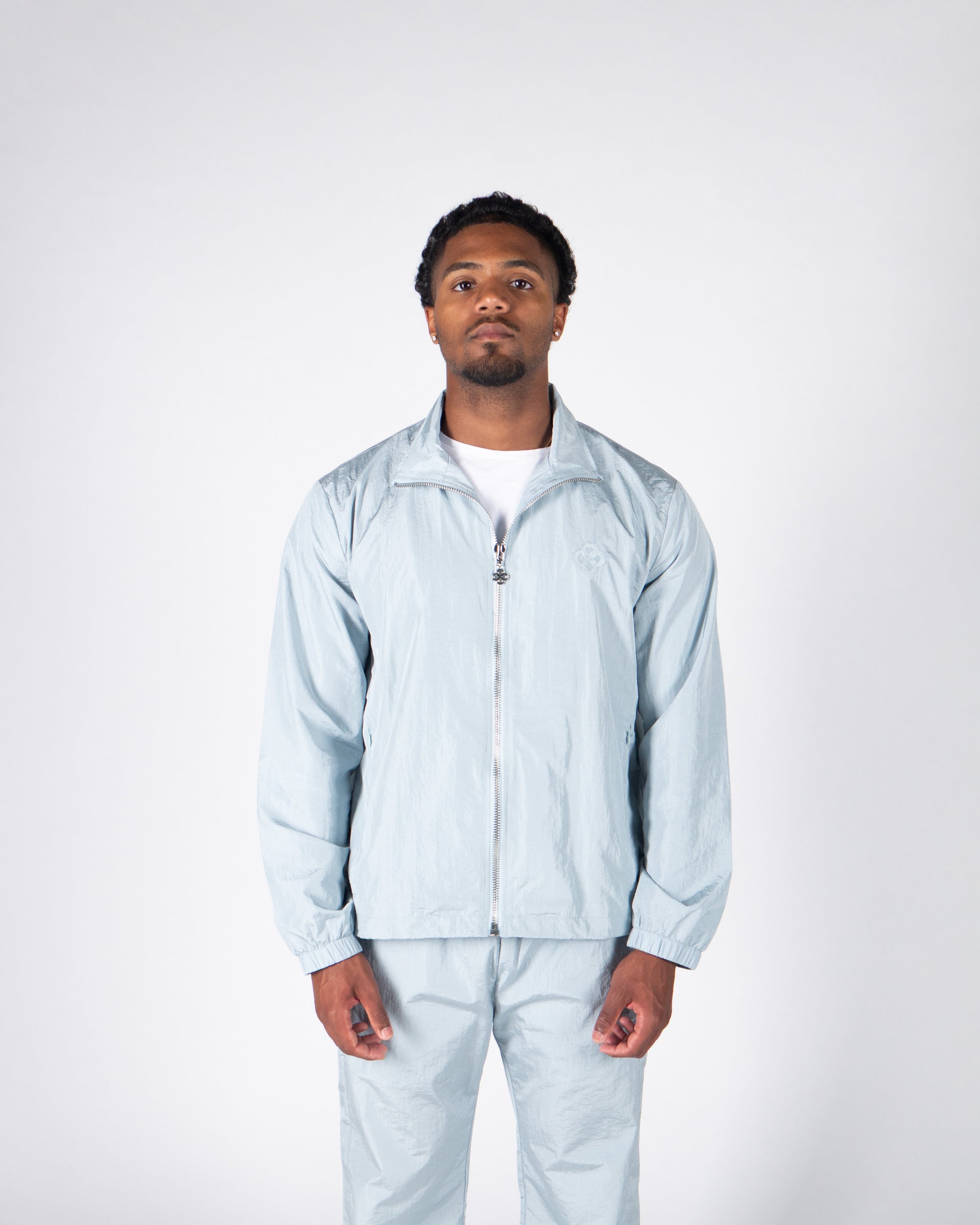 Ocean Drift Track Jacket Ice Blue