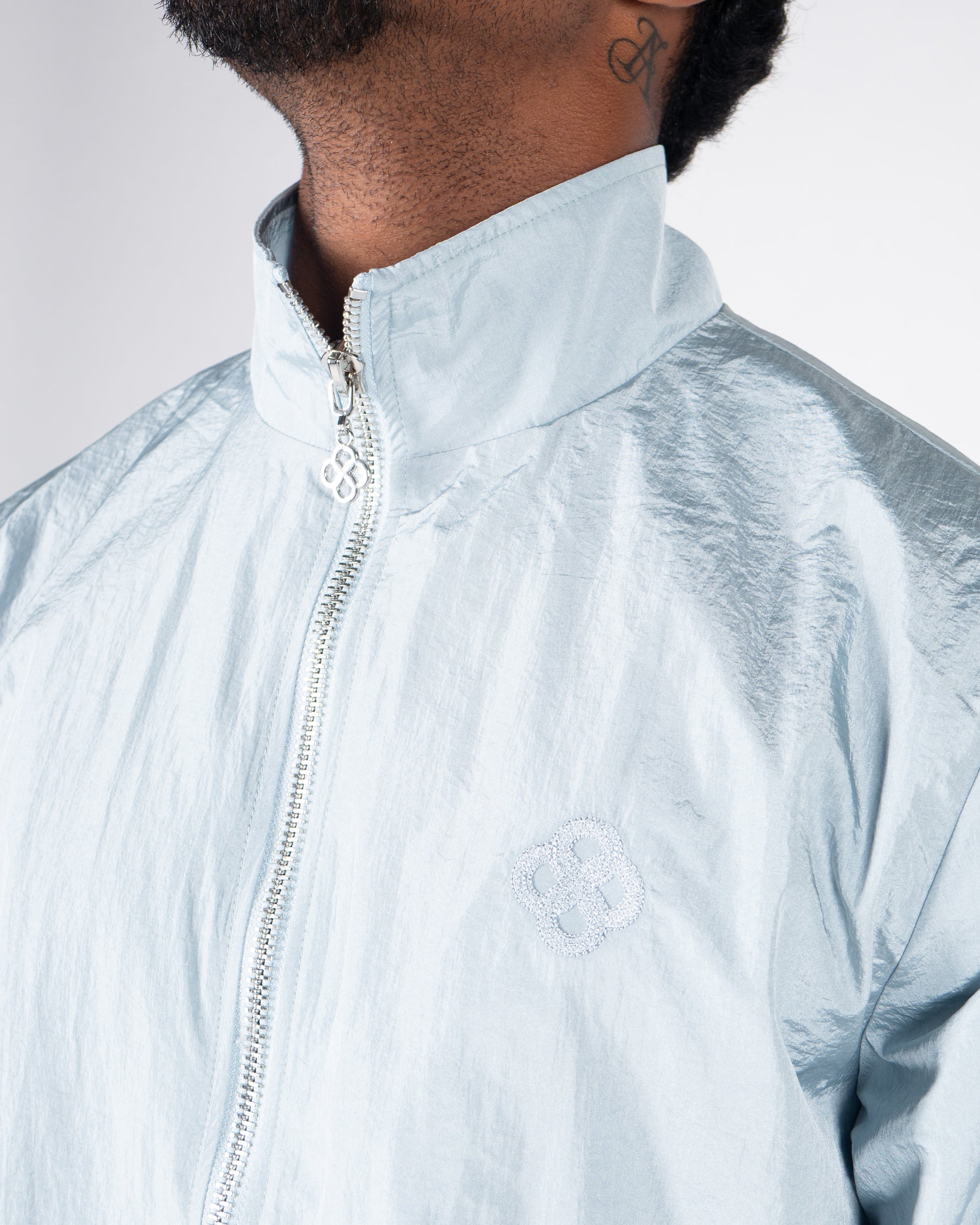 Ocean Drift Track Jacket Ice Blue
