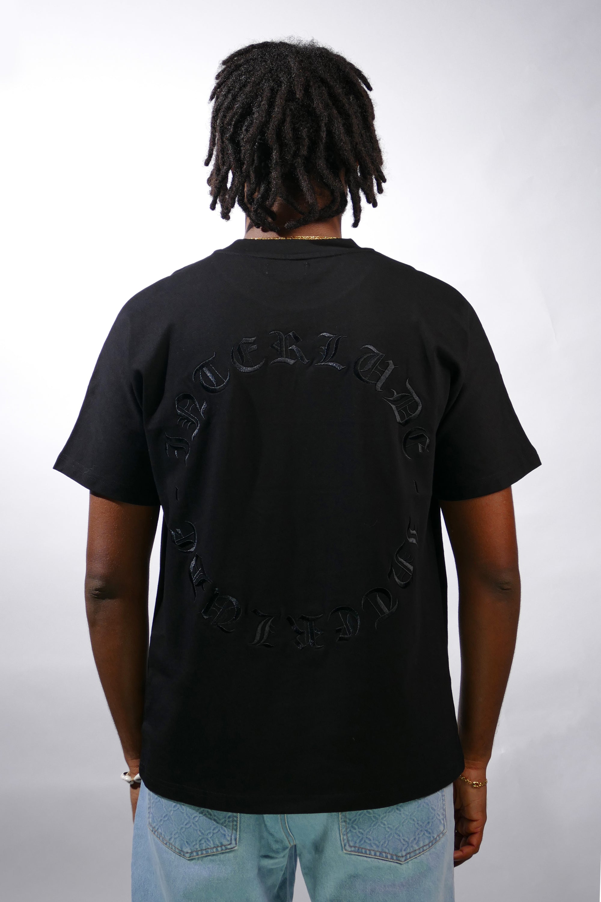 OURO Heavyweight Circle of Life T-shirt Onyx Black