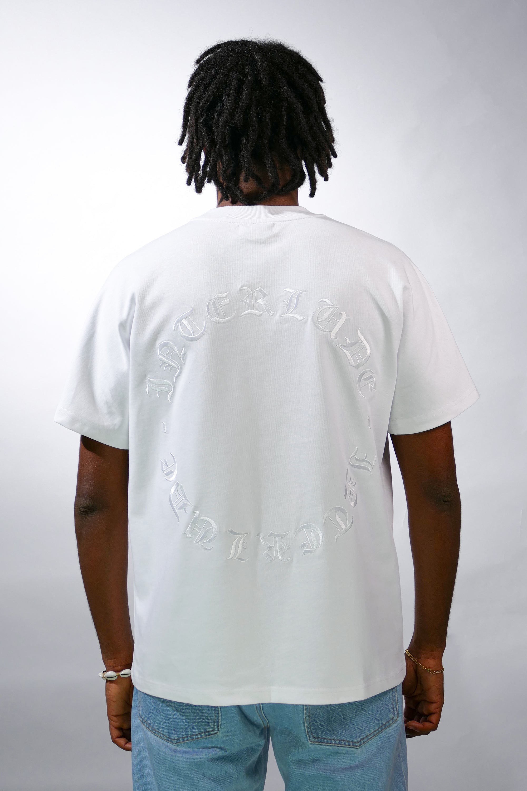 Ouro Heavyweight Circle of Life T-shirt White