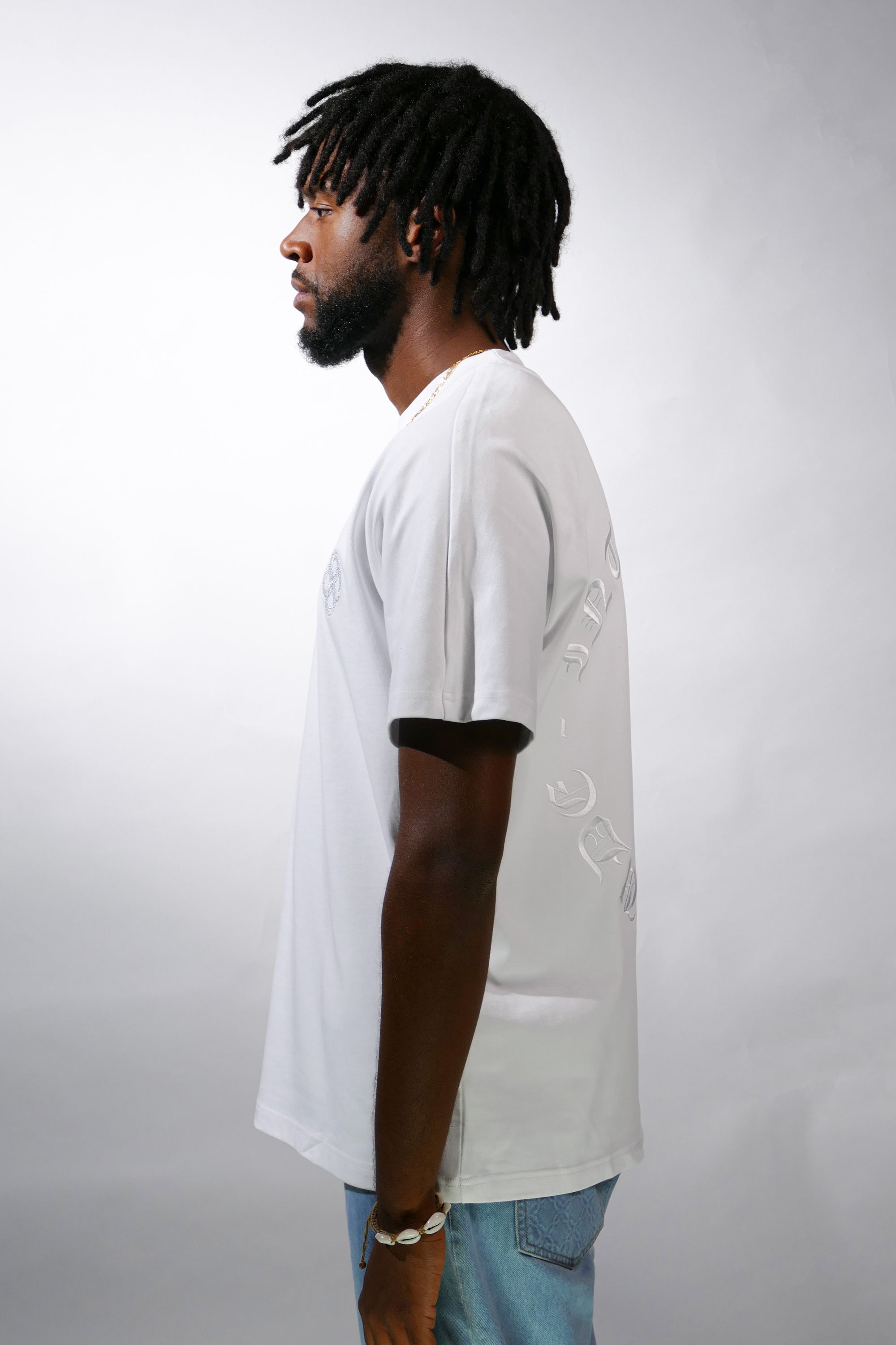 Ouro Heavyweight Circle of Life T-shirt White