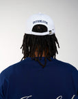 Midnight Blossom Cap - White/Midnight Navy