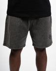 Ouro washed shorts - Stone grey