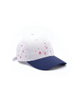 Midnight Blossom Cap - White/Midnight Navy