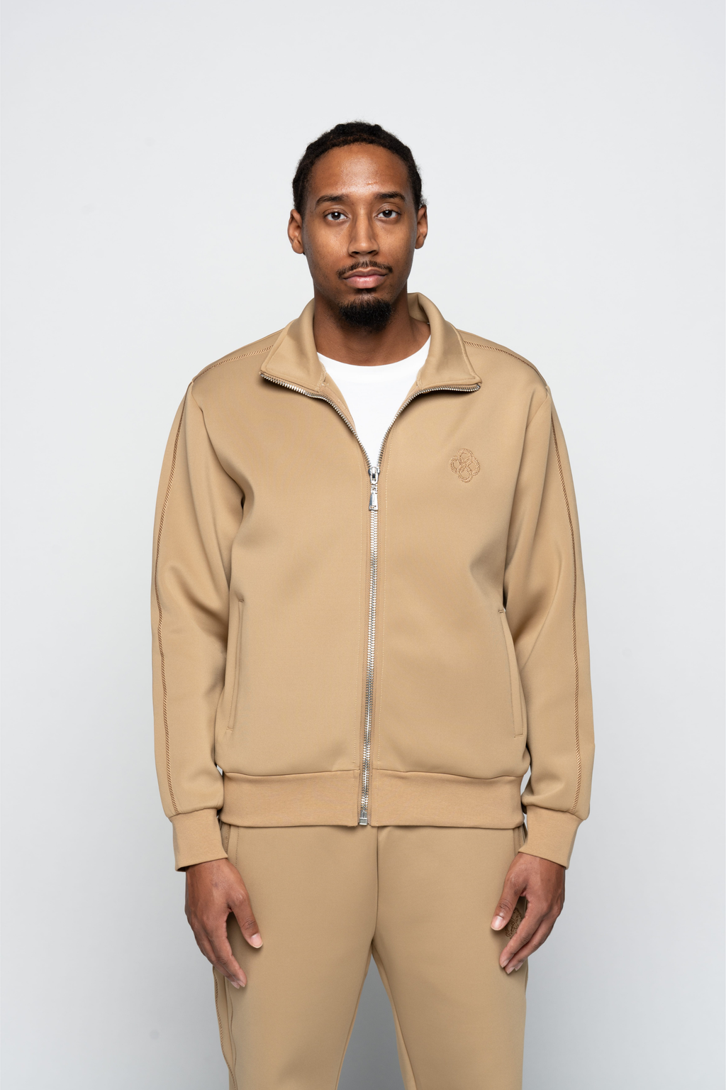 Rope Track Jacket Sand – INTERLUDE