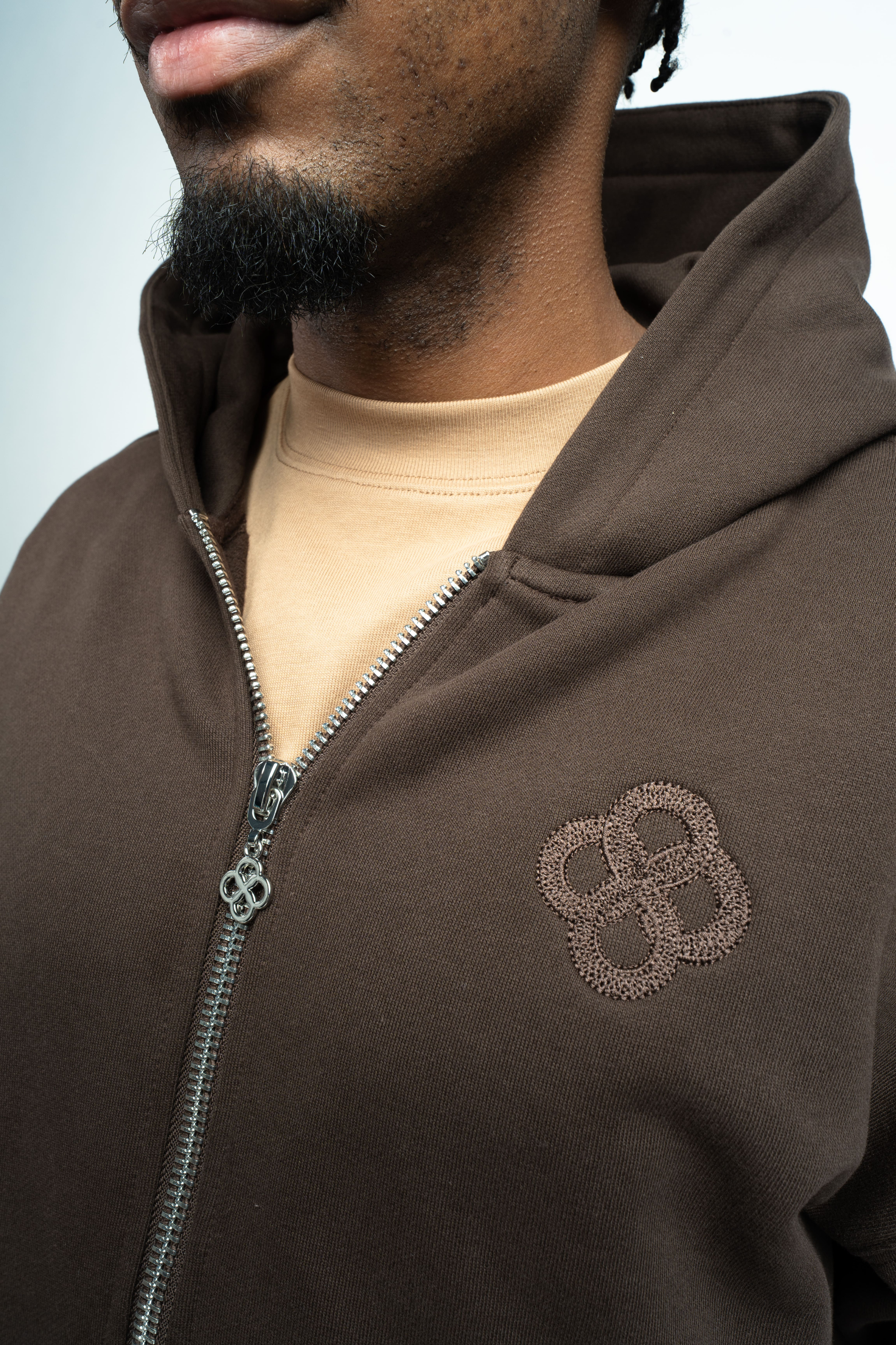 Double Zip Hoodie- Terra – INTERLUDE
