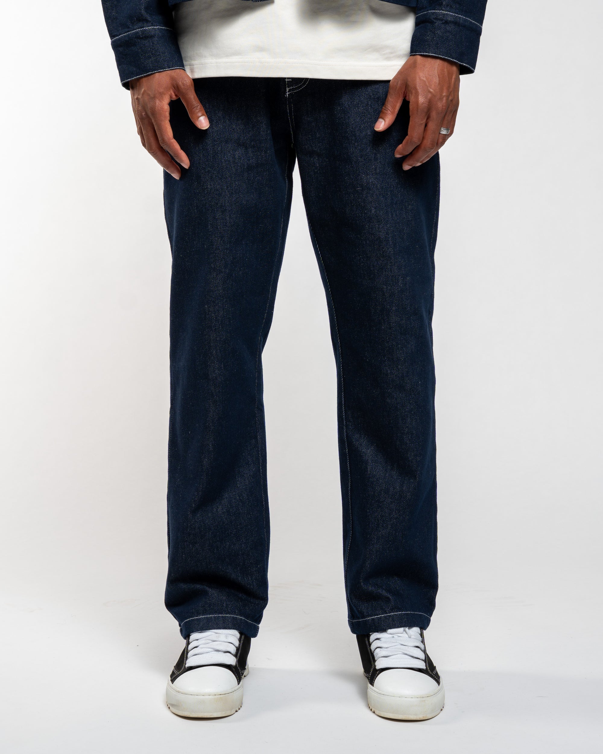 Monogram Denim Jeans - Japanese Denim