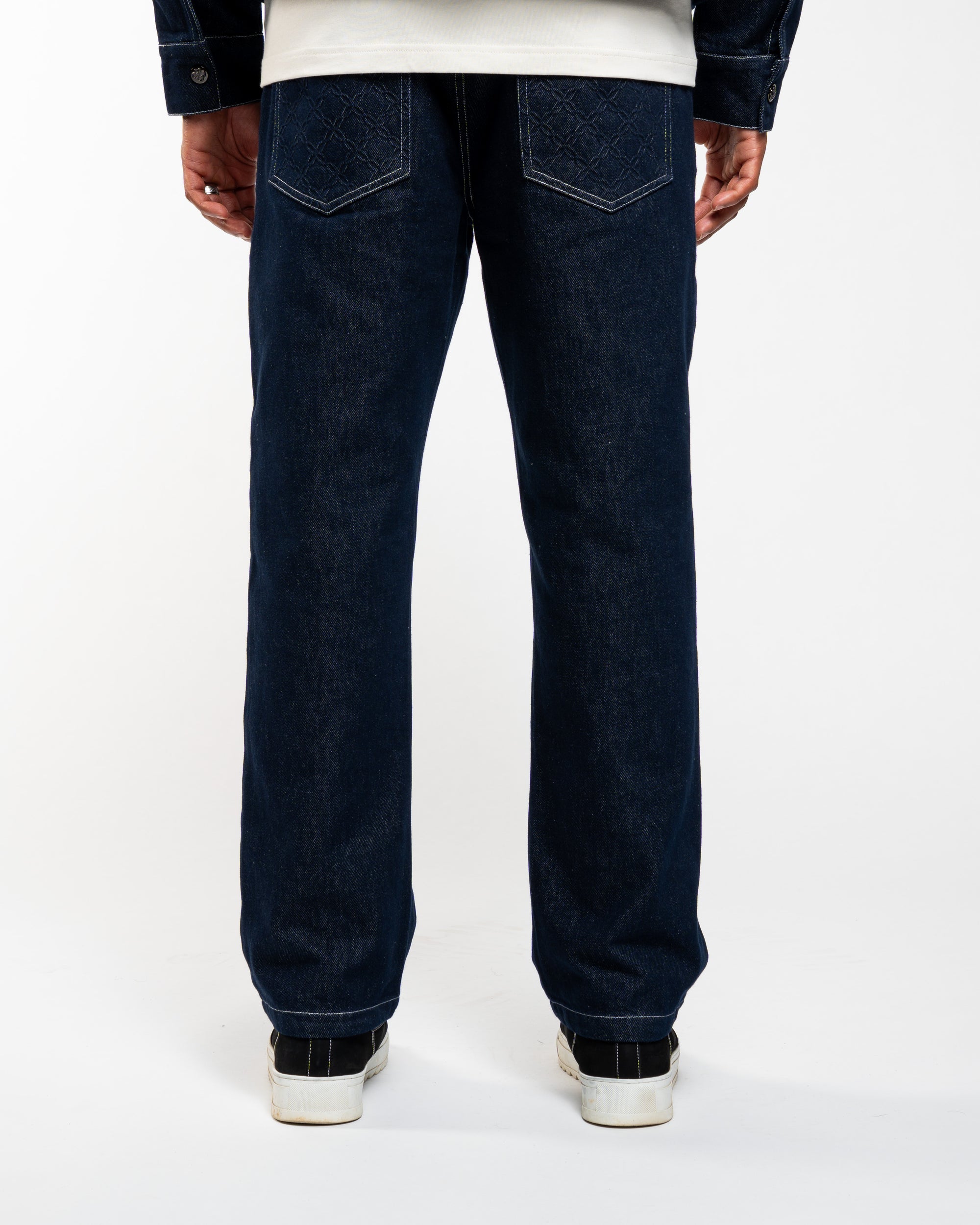 Monogram Denim Jeans - Japanese Denim