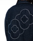 Midnight Bloom Denim Jacket - Japanese Denim