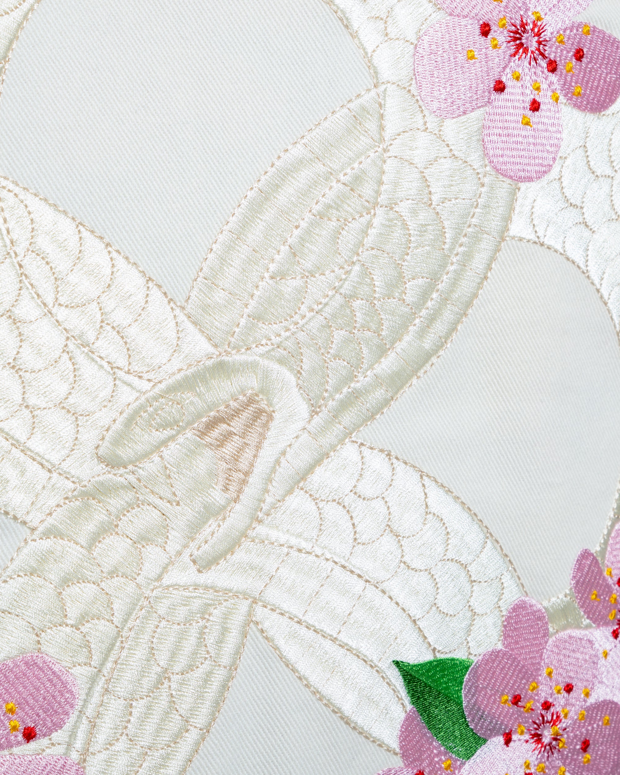 Ouro Blossom Denim Jacket - Petal Beige