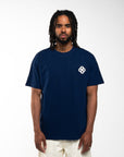 Ouro Embroidery Tee - Midnight Navy