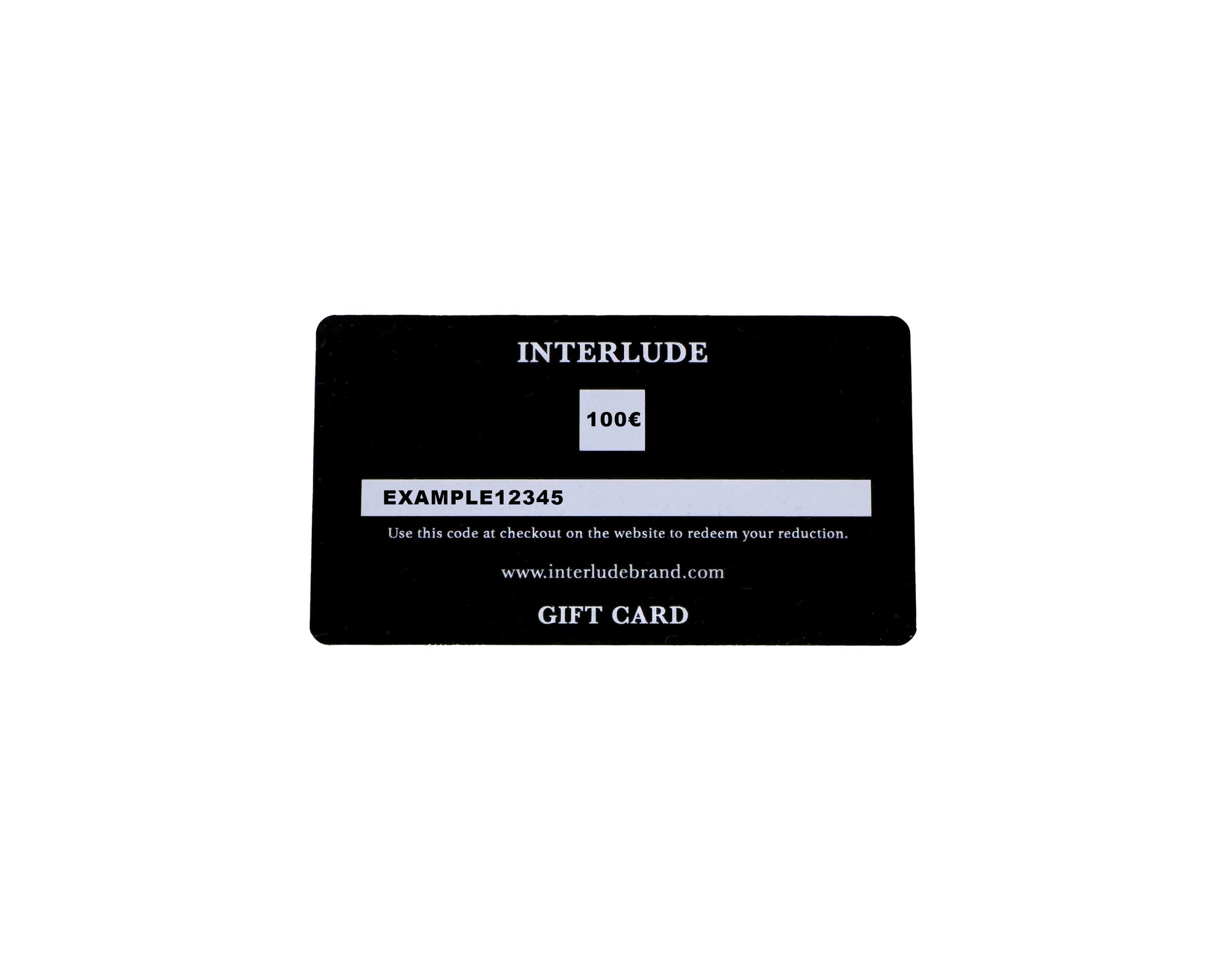 INTERLUDE - Gift card