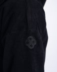 Curderoy 1/2 Zip Hoodie - Onyx Black