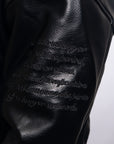 Brotherhood Leather Jacket V2 Onyx black