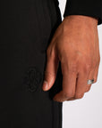 Interlude Rope Track pants Onyx Black