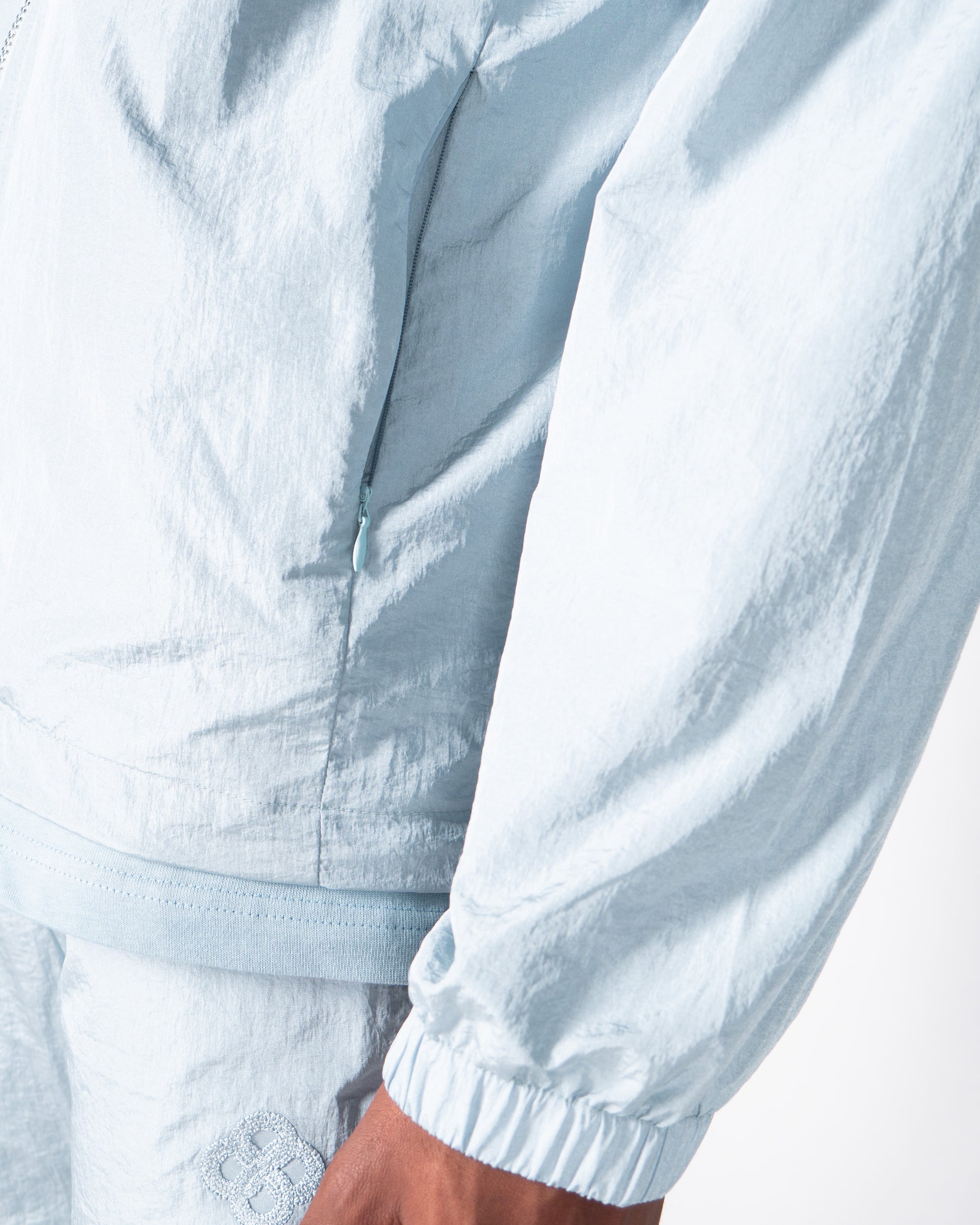 Ocean Drift Track Jacket Ice Blue